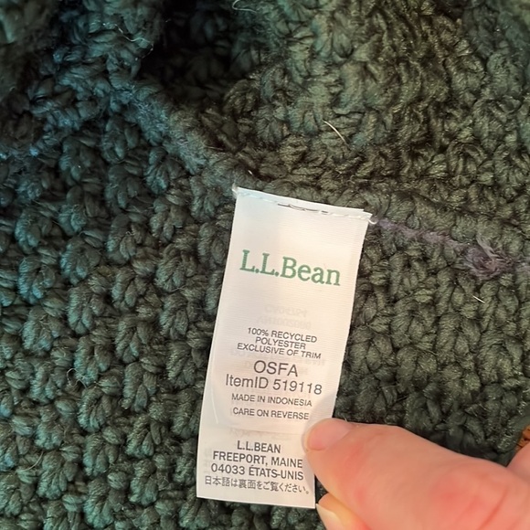 LL Bean Women’s Wicked Cozy Knit Scarf - Picture 5 of 7
